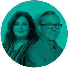 Les Binet a Jenni Romaniuk
